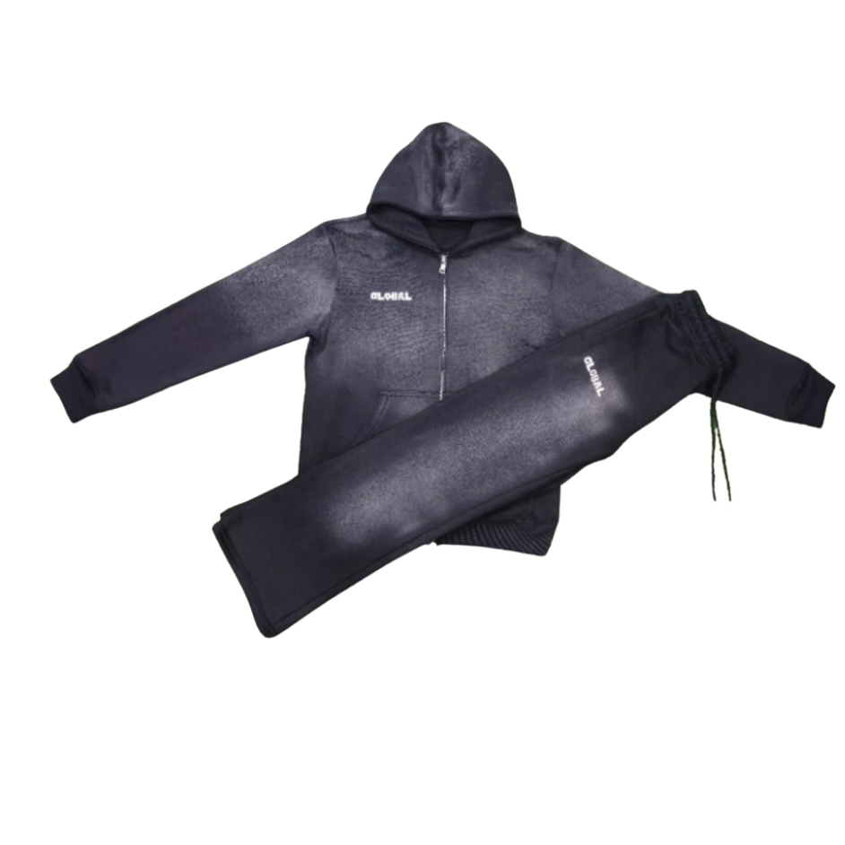 ACID WASHED SWEATSUIT